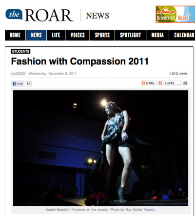 Fashion with Compassion 2011